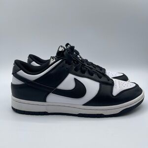 Nike Men's Dunk Low Retro Panda Shoes Sneakers Low Top Black White DD1391-100